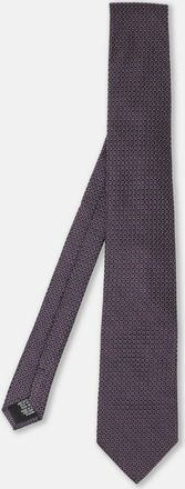 HUGO BOSS Boss By Hugo Boss Purple Jacquard Silk Tie