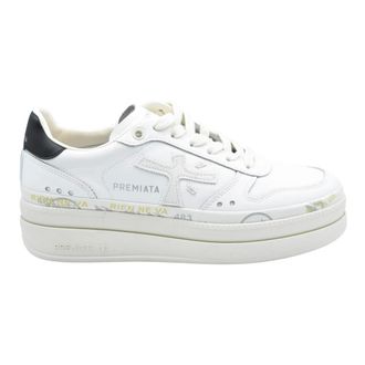 Premiata Sneakers, female, White, Size: 10 US Micol Laced Shoes