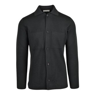 FILIPPO DE LAURENTIIS Heren, Jassen, Zwart, Maat: S Wol