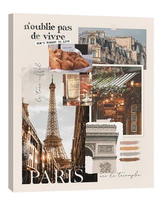 Fairchild Paris Explore Paris Vision Board By Kristie Millan Wall Art