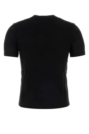 Calvin Klein Womens Black Knit Sunny T-Shirt Ub1 Exterior: Viscose Polyester T-shirts And Polos