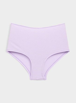 Miiyu Womens Minimalist high-waist boyshort Organic cotton