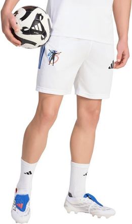 adidas Jude Bellingham Soccer Shorts in White at Nordstrom, Size Xx-Large