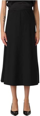 Brunello Cucinelli Dames, Rokken, Zwart, Maat: M