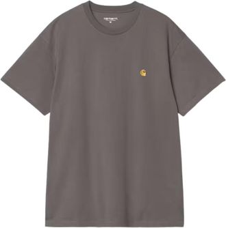 Carhartt Work in Progress Grey Cotton T-shirt