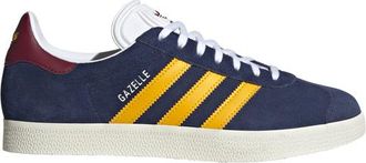 adidas Mens Originals Gazelle - Shoes Crew Yellow/Dark Blue/Collegiate Burgundy Size 09.0