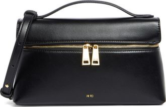 JW PEI Thea Faux Leather Top Handle Bag in Black at Nordstrom