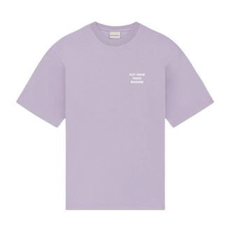Dr&ocirc;le de Monsieur T-Shirts, male, Purple, Size: XS Le T-shirt Slogan Lavander