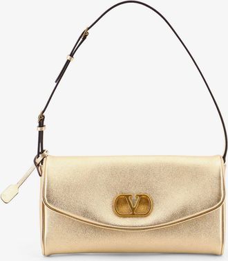Valentino Garavani Borsa a spalla DeVain in pelle laminata - VALENTINO GARAVANI - gender_Woman