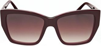 Bulgari Ladies Red Square Sunglasses 0BV8260-504/T5-2