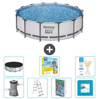 Bestway Piscina Bestway Steel Pro Max Redonda - 427x122 Cm - 8-piezas S566