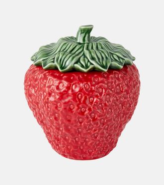 Bordallo Pinheiro Strawberries Large ceramic tureen