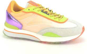 Hoff Oranje+Groen Fluo Runner N Sneakers - Dames - Sneakers - Veelkleurig - 37 EU - Schoenen
