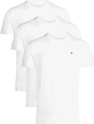 Tommy Hilfiger Hombre, Camisetas, Blanco, Talla: 2XL
