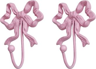 OEM Juego De 2 Ganchos De Hierro Fundido Con Elegantes Nudos, Para Rose