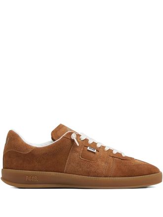 P448 Monza suede trainers - women - Suede/Rubber/Fabric/Calf Leather - 36 - Brown