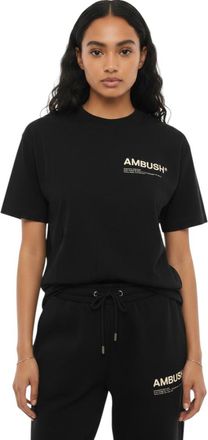 AMBUSH Black Crew Neck T-Shirt