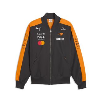 Puma Giacca bomber PUMA x McLAREN RACING Replica da uomo, Accessori, Arancione, 3XL