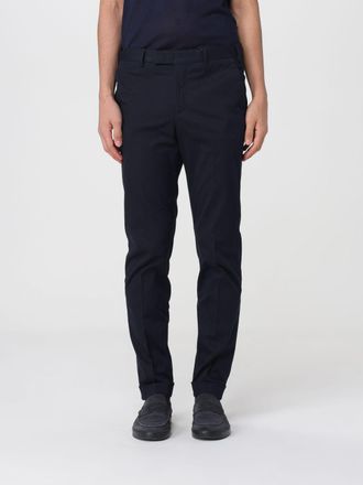 Pantaloni Torino Tailored Trousers in Cotton and Silk Blend