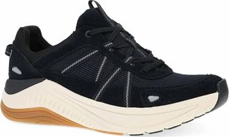Dansko Womens Poppy Casual Suede Walking Sneakers In Black