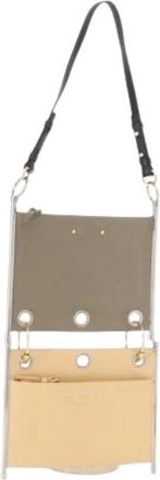Chlo&eacute; Pre-owned Mini Schoudertas - Dames - Vintage Mini Tas - Grijs - ONE Size - Leer - Vintage