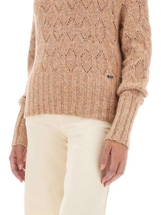 Kiton Cotton-Alpaca Blend Turtleneck Sweater - Brown