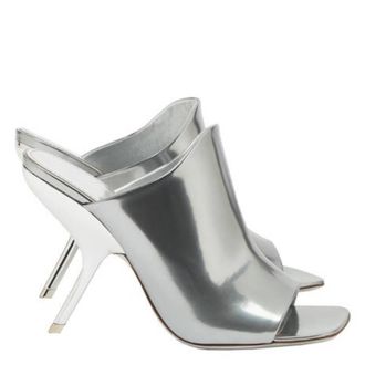 Ferragamo Era X5 Leather Open-Toe Sandals, Size 8 B