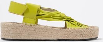 Bimba & Lola Jute Wedge Sandal in Pistachio at Nordstrom, Size 37