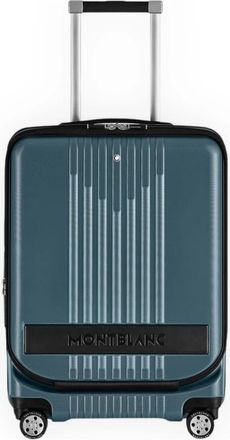 Montblanc Handbagagekoffer met zak in blauw - Heren - Handbagage koffer - Blauw - ONE Size - Koffers