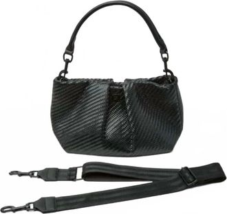 Think Royln Womens Savannah Bag In Black Braided Luxe