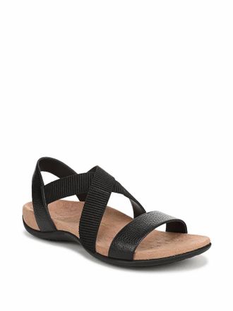 Vionic Womens Raina Slingback Sandals In Black Leather