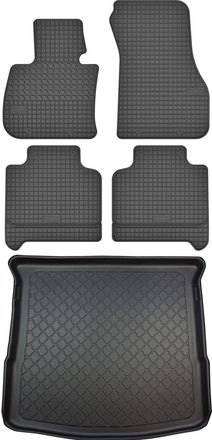 OEM Juego De Alfombrillas De Goma Para Coche Y Alfombrilla Para Maletero Para Bmw Serie 2 F46 Gran Tourer (a Partir De Marzo De 2015)