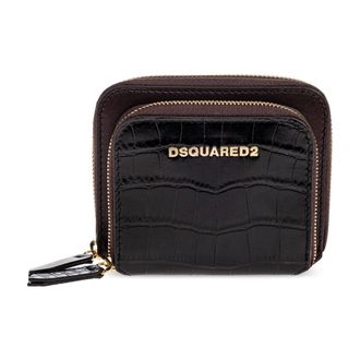 Dsquared2 Wallets & Cardholders, female, Brown, Size: ONE SIZE Wallet with logo