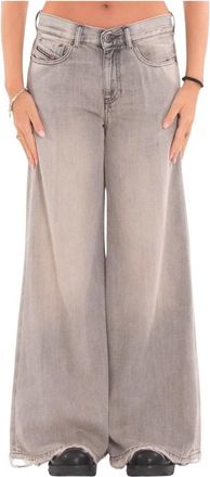 Diesel Mujer, Vaqueros, Gris, Talla: W26