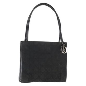Dior Pre-owned Tote Bags, female, Black, Size: ONE SIZE Pre-owned Nylon Shoulder Bag