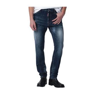 Dsquared2 Slim-fit Jeans, male, Blue, Size: XL Teddy Jeans