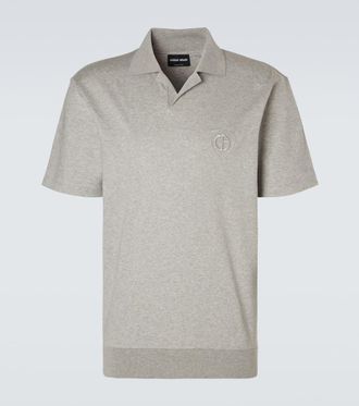 Giorgio Armani Cotton jersey polo shirt
