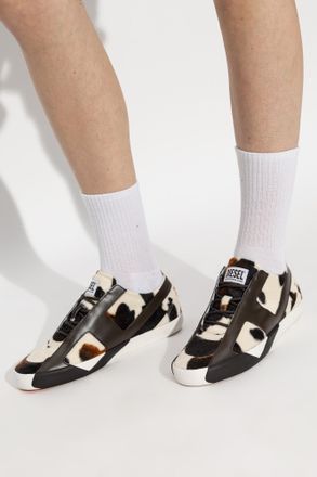 Diesel S-SLANTE-D LOW Sports Shoes, Womens, Brown