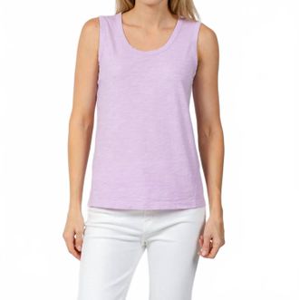Elliott Lauren Sleeveless Tank Top In Lavender