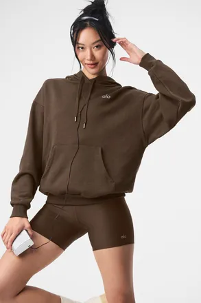 Alo Yoga ジャンパー ALO Yoga】Select Hooded Bomber Jacket 海外限定 (ALO Yoga