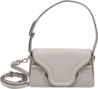 Valentino Pre-owned Small Le Petit Deuxi&egrave;me Shoulder Bag - Dames - Vintage Schoudertas - Grijs - ONE Size - Leer - Vintage