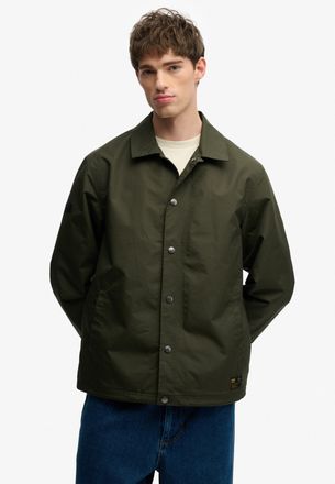 Superdry Parka SUPERDRY SURPLUS OTTO COACH JACKET, Herren, Gr. XXL, surplus goods olive gr&uuml;n, Web, Obermaterial: 100% Nylon, unifarben, relaxed fit normal, Jac