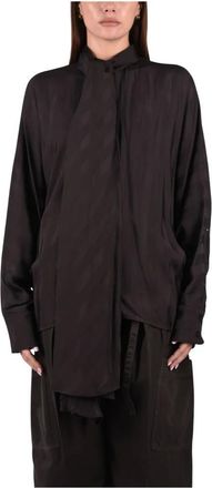 Sportmax Camisa Kimono Spxcorsaro - Blouses & Shirts - Mujer - Marr&oacute;n - S