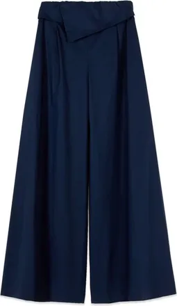 Oltre Donna, Pantaloni, Blu, S, new