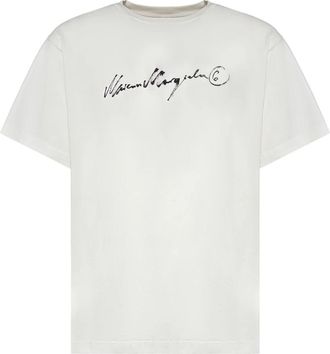 Maison Margiela T-Shirts - Heren - T-shirts - Wit - M - Tops