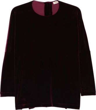 Blanca Vita Canotta girocollo - Viola