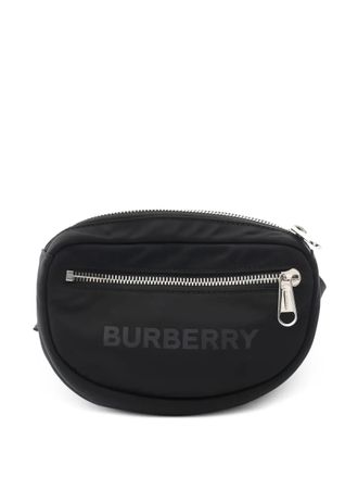 Burberry 2010s zip belt bag - Black