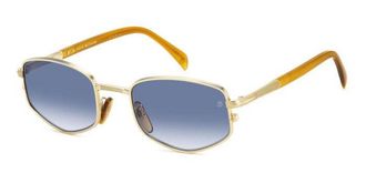 David Beckham DB 1129/S F6W/08 Mens Sunglasses Gold Size 52
