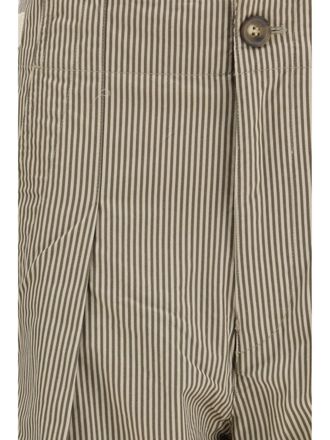 Isabel Marant Womens Trousers Ceryne Beige-Khaki Cotton Beige/khaki