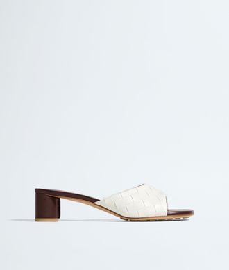 Bottega Veneta Livia Mule - White - Women - 10